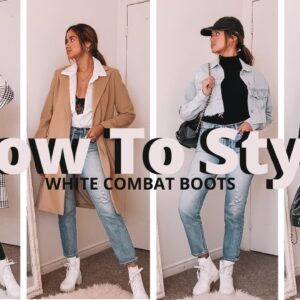 How to Style White Combat Boots